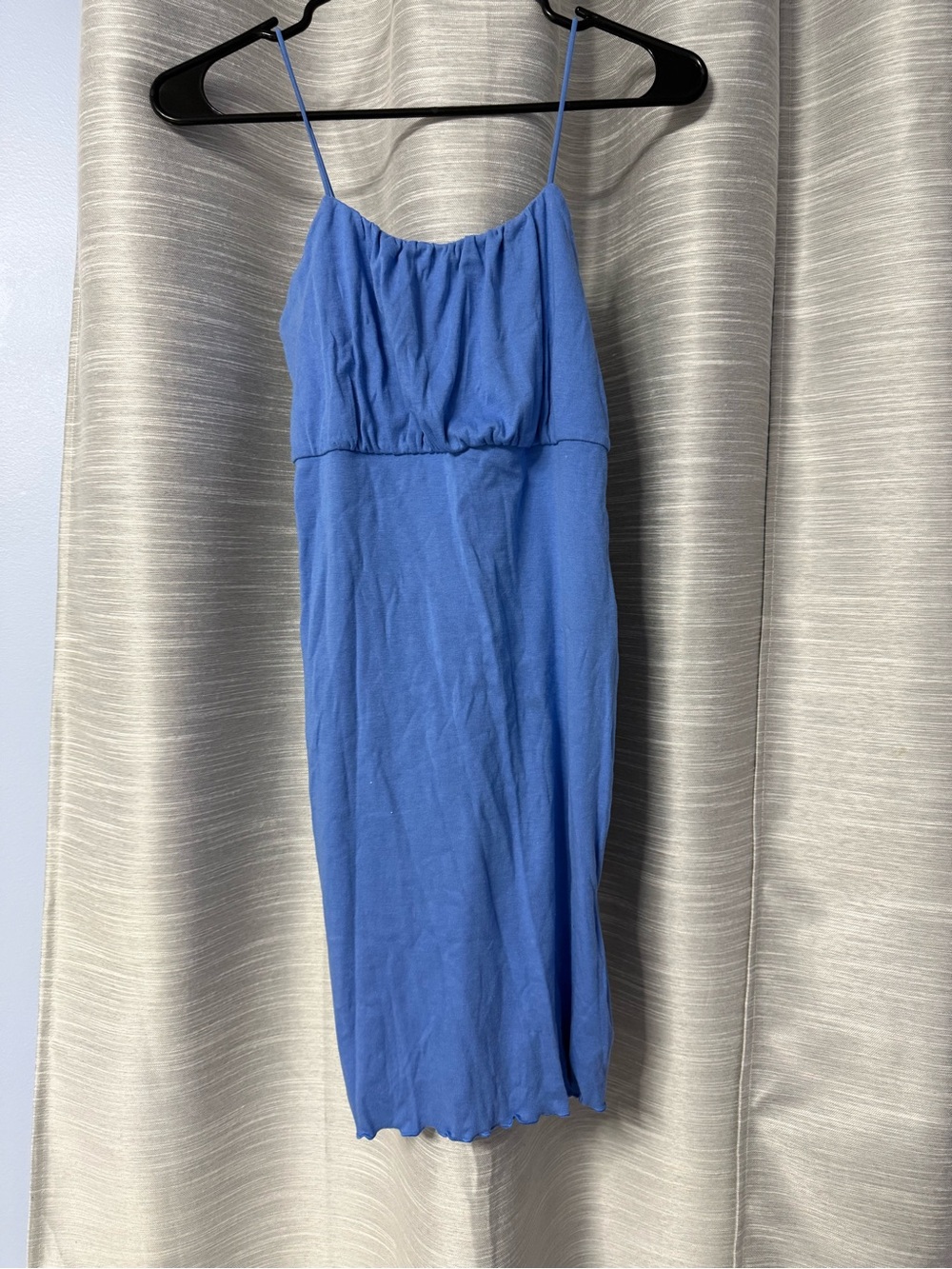 Wild Fable Blue Spaghetti-Strap Midi Dress